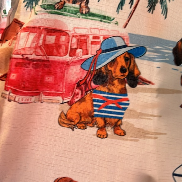 Adorable Weiner dog Hawaiian shirt - Picture 2 of 6
